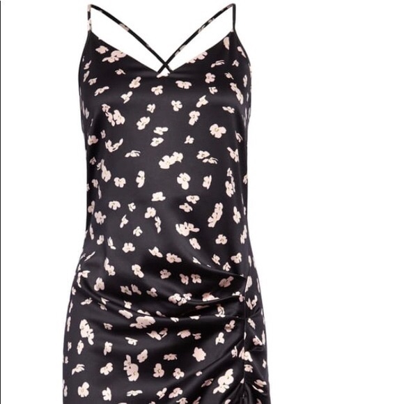 Nordstrom Leith Floral Strappy Midi Dress - Picture 5 of 6